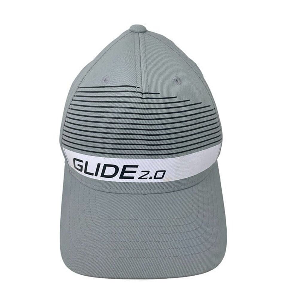 PING GLIDE 2.0 GOLF HAT SNAPBACK FLEXFIT 110 ONE TEN GRAY ADJUSTABLE